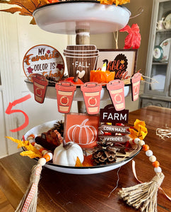 Tiered Tray Kit- Fall