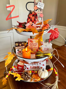 Tiered Tray Kit- Fall