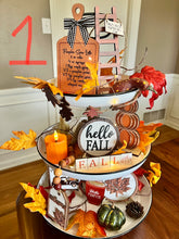 Load image into Gallery viewer, Tiered Tray Kit- Fall
