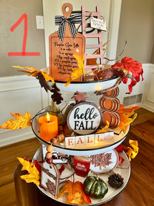 Tiered Tray Kit- Fall