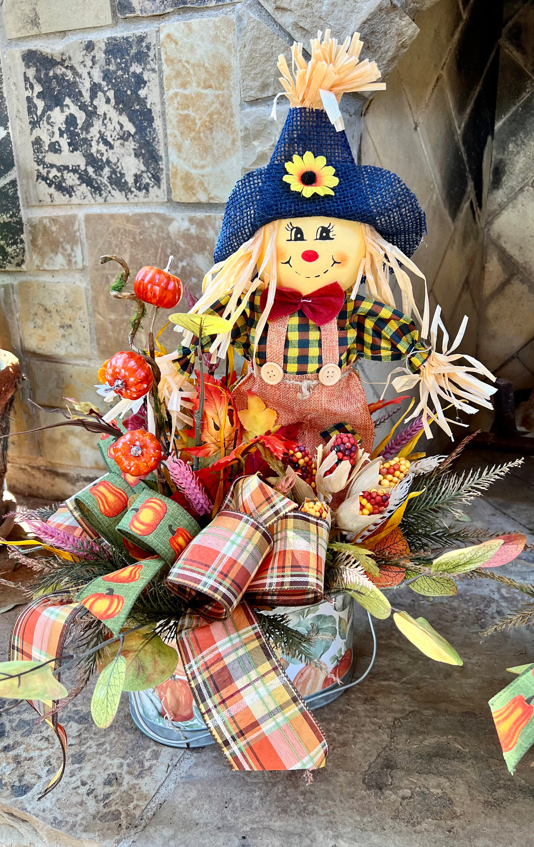 Fall Centerpiece-Scarecrow