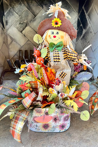 Fall Centerpiece-Scarecrow