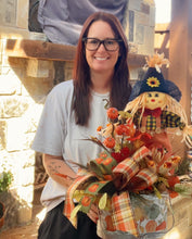 Load image into Gallery viewer, Fall Centerpiece-Scarecrow
