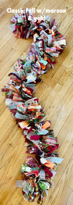 Rag Tie Garland FALL