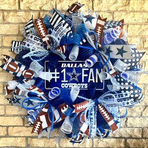 Dallas Cowboys Wreath – theblingyblonde.com